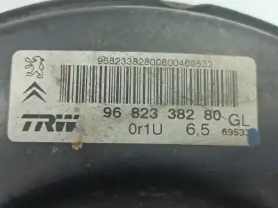 Second-hand car spare part brake servo for peugeot 207 (wa_, wc_) 1.6 hdi oem iam references 9682338280  