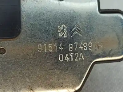 Автозапчастина б/у замок багажника / ворот для peugeot 208 caixa (cr_) 1.6 hdi 92 посилання на oem iam 9151487499h  