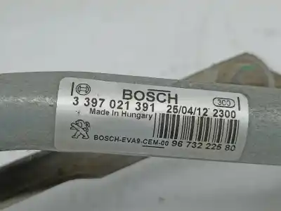 Автозапчасти б/у мотор переднего стеклоочистителя за peugeot 208 caixa (cr_) 1.6 hdi 92 ссылки oem iam 9673222580  