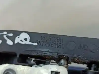 Автозапчастина б/у завнішня ручка задня ліва для peugeot 208 caixa (cr_) 1.6 hdi 92 посилання на oem iam 9672961180  