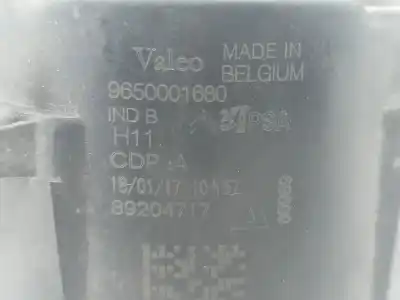 Автозапчасти б/у правая противотуманная фара за peugeot 207 (wa_, wc_) 1.6 hdi ссылки oem iam 9650001680  