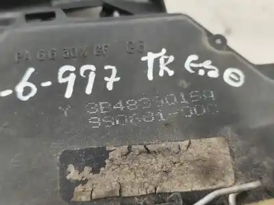 Автозапчастина б/у замок дверей заднього лівого для volkswagen passat variant (3b5) 1.9 tdi посилання на oem iam 3b4839015a  