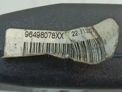 Автозапчасти б/у левый задний крюк ремня за peugeot 207 (wa_, wc_) 1.6 hdi ссылки oem iam 96498078xx  