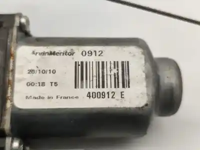 Second-hand car spare part passenger side right window regulator for peugeot 207/207+ (wa_, wc_) 1.4 hdi oem iam references 400912e  