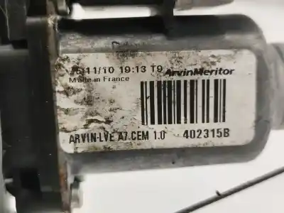 Second-hand car spare part driver left window regulator for peugeot 207/207+ (wa_, wc_) 1.4 hdi oem iam references 402315b  