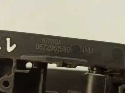 Автозапчастина б/у завнішня ручка задня ліва для peugeot 207/207+ (wa_, wc_) 1.4 hdi посилання на oem iam 9672961580  