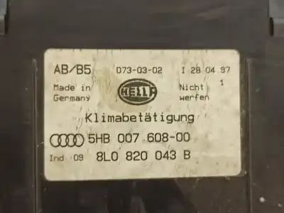 Автозапчасти б/у климат-контроль за audi a4 avant (8d5, b5) 113 m/380 gasóleo 1998 5p ссылки oem iam 5hb00760800  