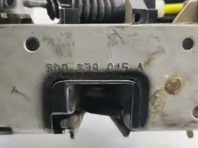 Автозапчастина б/у замок дверей заднього лівого для audi a4 avant (8d5, b5) 113 m/380 gasóleo 1998 5p посилання на oem iam 8d0839015e  
