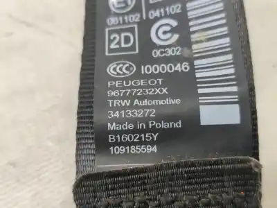 Автозапчастина б/у задній правий ремін безпеки для peugeot 308 sw ii (lc_, lj_, lr_, lx_, l4_) 1.6 hdi / bluehdi 115 (lcbhxm lcbhxt) посилання на oem iam 9677232xx  
