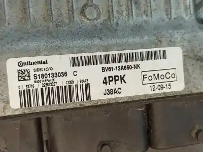 Second-hand car spare part ecu engine control for ford focus iii 1.6 tdci oem iam references bv6112a650nk  