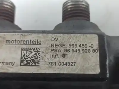 Автозапчасти б/у рампа инжектора за peugeot 207 (wa_, wc_) 1.6 hdi ссылки oem iam 9654592680  