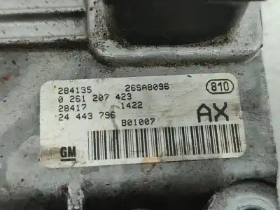 Second-hand car spare part ecu engine control for opel corsa c (x01) 1.2 (f08, f68) oem iam references 26sa8096   Second-hand car spare part ecu engine control for opel corsa c (x01) 1.2 (f08, f68) oem iam references 26sa8096