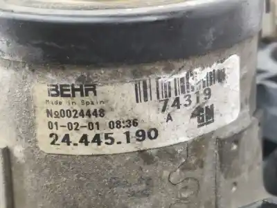 Second-hand car spare part heating fan for opel corsa c (x01) 1.2 (f08, f68) oem iam references 24445190  