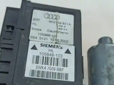 Автозапчастина б/у двиг скла задне ліво для audi a4 b6 (8e2) 1.9 tdi посилання на oem iam 8e0959801a  