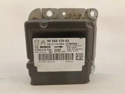 Pezzo di ricambio per auto di seconda mano centralina airbag per peugeot 207/207+ (wa_, wc_) 1.4 hdi riferimenti oem iam 9666843980
