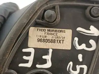 Peça sobressalente para automóvel em segunda mão espelho retrovisor esquerdo por peugeot 207/207+ (wa_, wc_) 1.4 hdi referências oem iam   