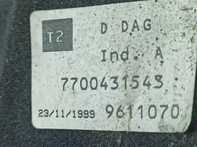 Peça sobressalente para automóvel em segunda mão espelho retrovisor direito por renault megane scenic (ja0/1_) 1.4 i (ja0e) referências oem iam 7700431543  