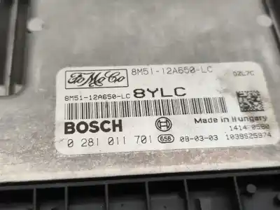 İkinci el araba yedek parçası ecu motor kontrol cihazi için ford focus ii (da_, hcp, dp) 1.6 tdci oem iam referansları 8m5112a650lc  
