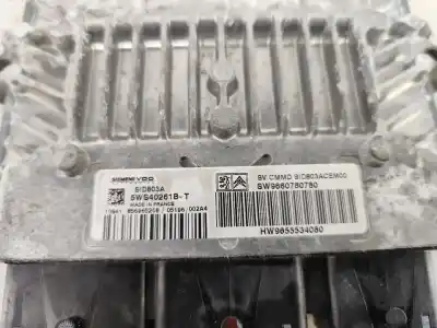 Автозапчасти б/у блок управления двигателем за peugeot 407 sw (6e_, 6d_) 2.0 hdi ссылки oem iam 9660780780  