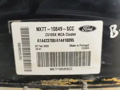 Peça sobressalente para automóvel em segunda mão quadrante por ford focus 1.0 ecoboost cat referências oem iam nx7t10849scc  