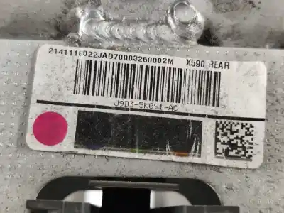 Автозапчастина б/у задній підрамник для jaguar i-pace (x590) ev400 awd посилання на oem iam j9d35k091ac  