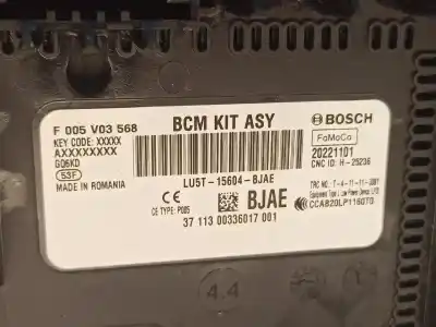 Piesă de schimb auto la mâna a doua panou siguranțe pentru ford puma (j2k, cf7) 1.0 ecoboost mhev híbrido (gasolina) 2021 5p referințe oem iam lu5t15604bjae  