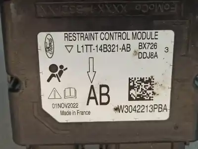 Peça sobressalente para automóvel em segunda mão centralina de airbag por ford puma (j2k, cf7) 1.0 ecoboost mhev híbrido (gasolina) 2021 5p referências oem iam l1tt14b321ab  
