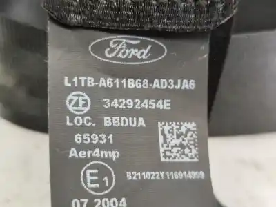Piesă de schimb auto la mâna a doua centurã de sigurantã spate dreapta pentru ford puma (j2k, cf7) 1.0 ecoboost mhev híbrido (gasolina) 2021 5p referințe oem iam l1tba611b68ad3ja6  