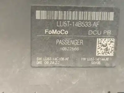 Piesă de schimb auto la mâna a doua unitate de control motor ecu pentru ford puma (j2k, cf7) 1.0 ecoboost mhev híbrido (gasolina) 2021 5p referințe oem iam   