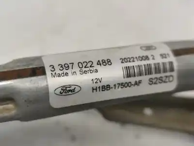 Peça sobressalente para automóvel em segunda mão motor do limpa para brisas por ford puma (j2k, cf7) 1.0 ecoboost mhev híbrido (gasolina) 2021 5p referências oem iam h1bb17504af // h1bb17500af  