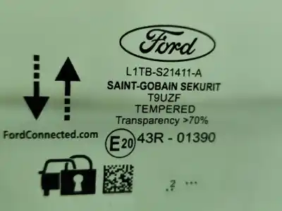 Piesă de schimb auto la mâna a doua geam ușã fațã stânga pentru ford puma (j2k, cf7) 1.0 ecoboost mhev híbrido (gasolina) 2021 5p referințe oem iam l1tbs21411a  