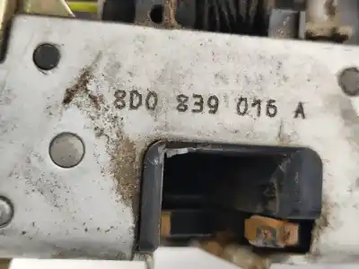 Автозапчасти б/у замок задней правой двери за audi a4 b5 avant (8d5) 1.9 tdi ссылки oem iam 8d0839016a  