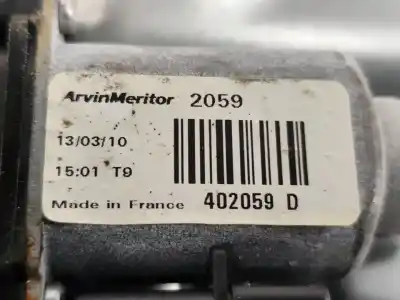 Second-hand car spare part rear left window regulator for kia ceed (ed) (2006->) 1.6 crdi 115 oem iam references 402059d  