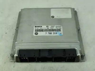 Peça sobressalente para automóvel em segunda mão centralina de motor uce por bmw x5 (e53) 3.0d referências oem iam 0281010314