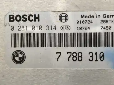 Tweedehands auto-onderdeel ecu motorcontroller voor bmw x5 (e53) 3.0d oem iam-referenties 0281010314  