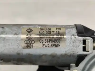 Peça sobressalente para automóvel em segunda mão motor do limpador traseiro por audi a3 (8l1) 1.9 tdi referências oem iam 8l0955711b   Peça sobressalente para automóvel em segunda mão motor do limpador traseiro por audi a3 (8l1) 1.9 tdi referências oem iam 8l0955711b