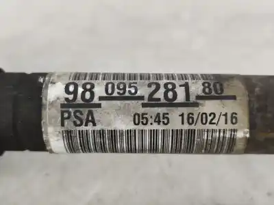 Автозапчастина б/у передня права трансмісія для peugeot 308 sw ii (lc_, lj_, lr_, lx_, l4_) 1.6 hdi / bluehdi 115 (lcbhxm lcbhxt) посилання на oem iam 9809528180  