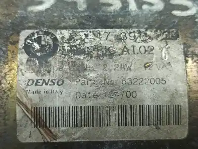 Peça sobressalente para automóvel em segunda mão motor de arranque por bmw x5 (e53) 3.0d referências oem iam 63222005  