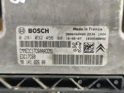 Автозапчасти б/у блок управления двигателем за citroen jumpy iii furgoneta (v_) 1.6 bluehdi 115 ссылки oem iam 0281032456  