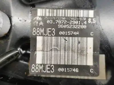 Автозапчасти б/у тормозной серво за citroen jumpy iii furgoneta (v_) 1.6 bluehdi 115 ссылки oem iam 9805232280  