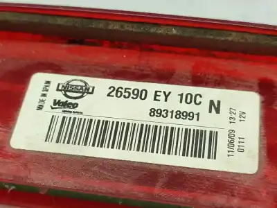 Second-hand car spare part central brake light for nissan qashqai / qashqai +2 i (j10, nj10, jj10e) 1.5 dci oem iam references 26590ey10c  