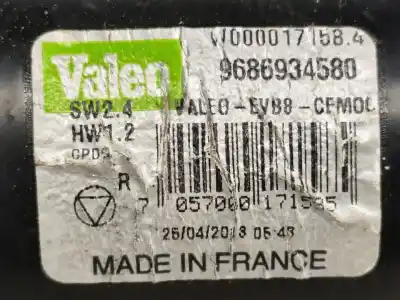 Автозапчастина б/у двигатель передніх склоочисників для citroen ds5 (kf_) 2.0 hdi 165 gasóleo 2013 5p посилання на oem iam 9686934580  