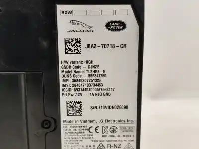 Автозапчастина б/у ебу контролер двигуна для jaguar i-pace (x590) ev400 awd посилання на oem iam j8a270718cr  