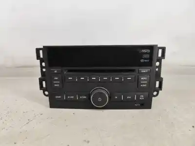 Second-hand car spare part audio system / radio cd for chevrolet captiva (c100, c140) 2.0 d 4wd oem iam references 96647739