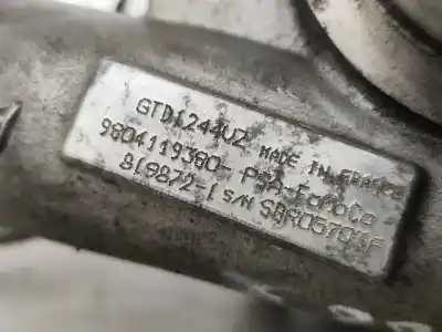 Автозапчастина б/у турбонагрузник для peugeot 308 sw ii (lc_, lj_, lr_, lx_, l4_) 1.6 hdi / bluehdi 115 (lcbhxm lcbhxt) посилання на oem iam gtd1244v2  