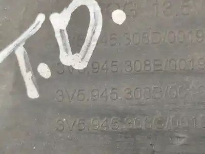 Автозапчастина б/у правий ліхтар в дверях для skoda superb iii hatchback (3v3) 2.0 tdi gasóleo 2017 4p посилання на oem iam   