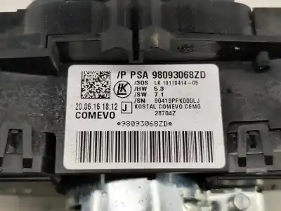 Piesă de schimb auto la mâna a doua maneta bloc lumini pentru citroen jumpy iii furgoneta (v_) 1.6 bluehdi 115 referințe oem iam 98093068zd  
