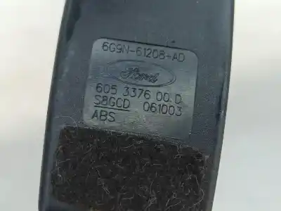 Second-hand car spare part left front seat belt buckle for ford s-max (wa6) 1.8 tdci oem iam references 6g9n61208ad  
