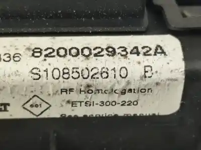 Автозапчастина б/у реле/запоперівник для renault megane scenic (ja0/1_) 1.4 i (ja0e) посилання на oem iam 8200029342a  