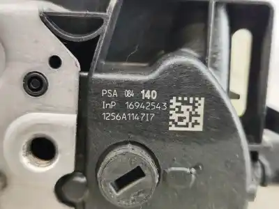 Автозапчастина б/у замок передній праві двері для citroen jumpy iii furgoneta (v_) 1.6 bluehdi 115 посилання на oem iam 16942543  